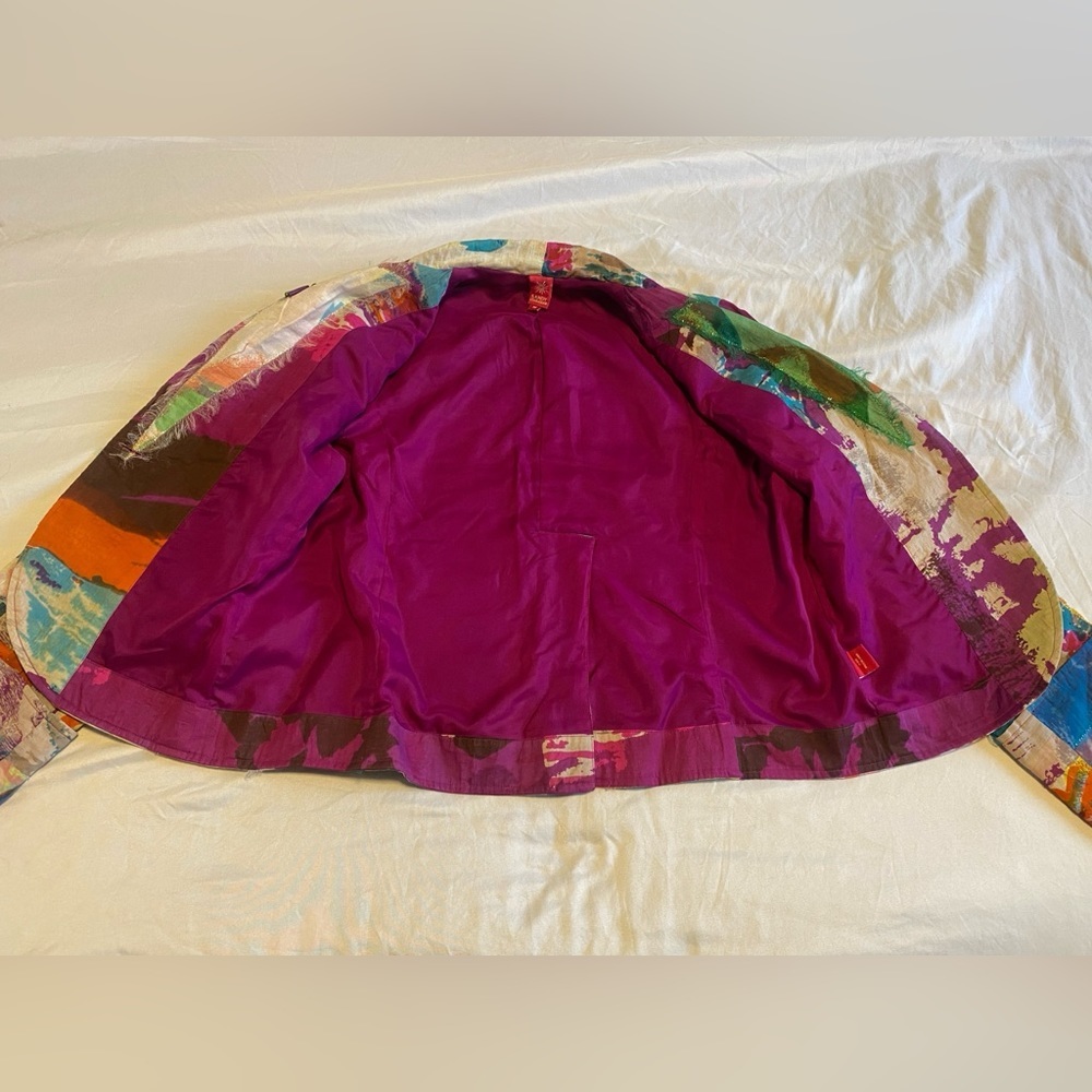 Sandy Starkman Unique Patchwork Blazer Jacket. Si… - image 8